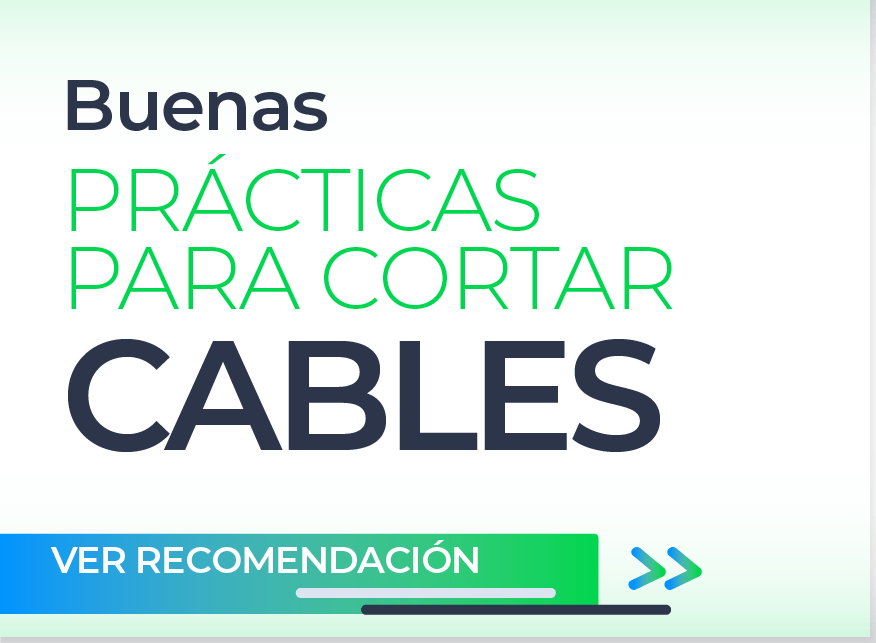 Imagen Buenas prácticas para cortar cables